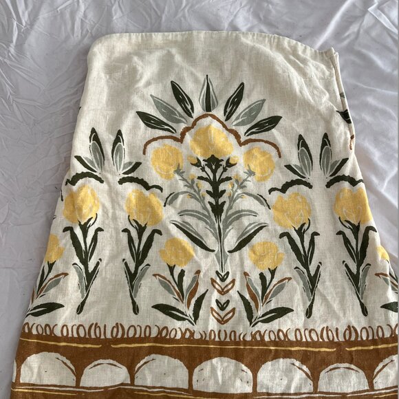 Abercrombie Scarlett Strapless Linen-Blend Skort Large/Medium - Picture 4 of 4